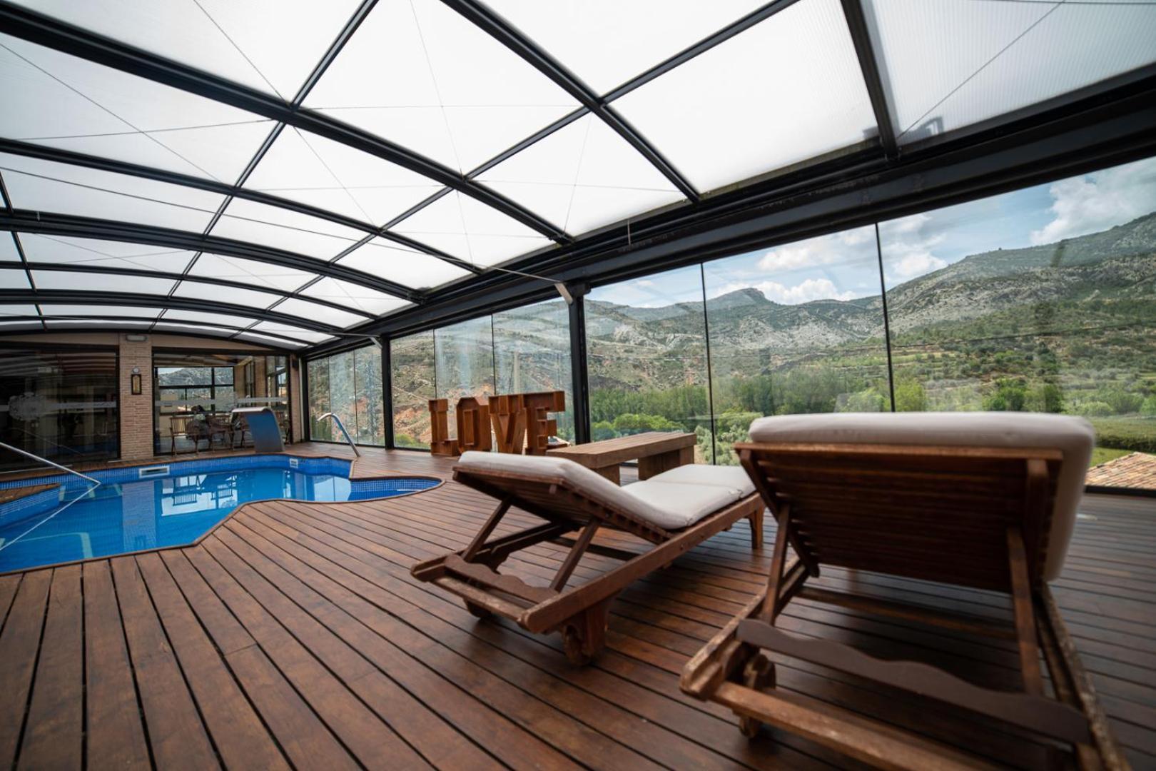 Hotel Spa Don Inigo De Aragon Las Cuevas de Cañart Exterior photo
